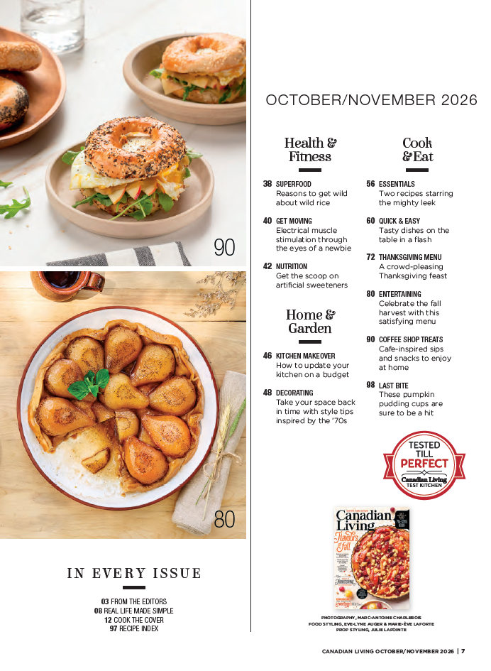 October-November 2026 | Flavours of fall