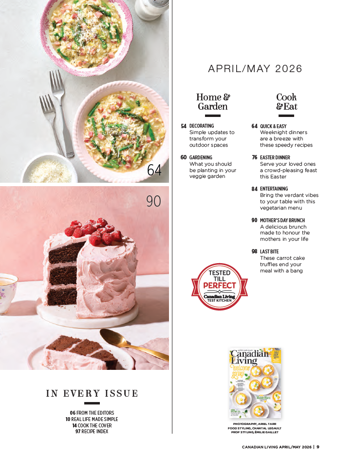 Canadian Living Subscription